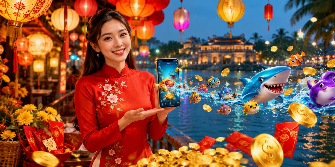 Trò chơi bắn cá trực tuyến tại tmgame99 với phong cách Huế truyền thống